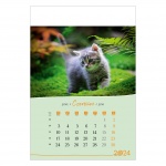 Kalendarz wieloplanszowy na rok 2024 Koty (zdjęcie 8)