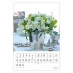 Kalendarz wieloplanszowy na rok 2024 Kwiaty w bukietach (zdjęcie 5)