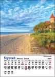 Kalendarz wieloplanszowy na rok 2024 Nad Bałtykiem (zdjęcie 1)