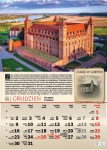 Kalendarz wieloplanszowy na rok 2024 Polskie Zamki i Pałace (zdjęcie 2)