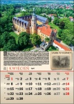 Kalendarz wieloplanszowy na rok 2024 Polskie Zamki i Pałace