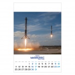 Kalendarz wieloplanszowy na rok 2024 Space (zdjęcie 6)
