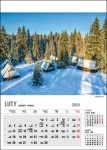 Kalendarz wieloplanszowy na rok 2024 Tatry (zdjęcie 4)