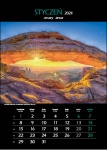 Kalendarz wieloplanszowy na rok 2024 Terra magica (zdjęcie 1)