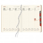 Kalendarze książkowe A4-011 (zdjęcie 1) z registrami na rok 2025