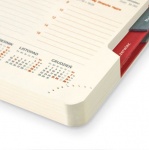 Kalendarze książkowe A4-011 (zdjęcie 2) z registrami na rok 2025