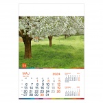 Kalendarze wieloplanszowe na rok 2024 4 pory roku (zdjęcie 1)
