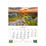 Kalendarze wieloplanszowe na rok 2024 Polskie góry (zdjęcie 1)