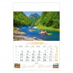 Kalendarze wieloplanszowe na rok 2024 Polskie góry (zdjęcie 8)