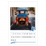 Kalendarze wieloplanszowe na rok 2024 Retro cars (zdjęcie 5)