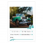 Kalendarze wieloplanszowe na rok 2024 Retro cars (zdjęcie 7)