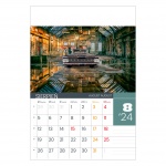 Kalendarze wieloplanszowe na rok 2024 Steel and glass (zdjęcie 3)