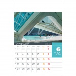Kalendarze wieloplanszowe na rok 2024 Steel and glass (zdjęcie 8)