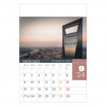 Kalendarze wieloplanszowe na rok 2024 Steel and glass (zdjęcie 9)