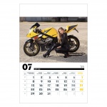 Kalendarze wieloplanszowe na rok 2024 Świat motocykli (zdjęcie 11)