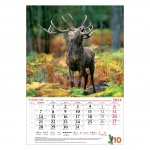 Kalendarze wieloplanszowe na rok 2024 Świat polowań (zdjęcie 2)