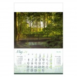 Kalendarze wieloplanszowe na rok 2024 Tajemniczy las (zdjęcie 1)