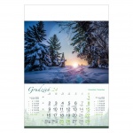 Kalendarze wieloplanszowe na rok 2024 Tajemniczy las (zdjęcie 12)
