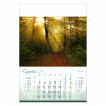Kalendarze wieloplanszowe na rok 2024 Tajemniczy las (zdjęcie 8)
