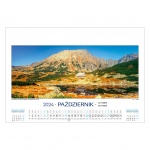 Kalendarze wieloplanszowe na rok 2024 Tatry w panoramach (zdjęcie 2)