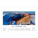 Kalendarze wieloplanszowe na rok 2024 Tatry w panoramach