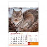 Kalendarze wieloplanszowe na rok 2025 Wild life (zdjęcie 10)