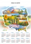 Kalendarz planszowy 2019 Polska