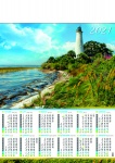 Kalendarz planszowy A1 2021 Latarnia morska