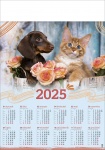 Kalendarz planszowy A1 2025 Przyjaciele