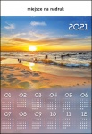 Kalendarz planszowy B1 2021 Bałtyk
