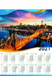 Kalendarz planszowy B1 2021 Most