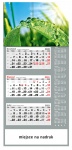 Kalendarz trójdzielny 2021 Krople (zdjęcie 1)