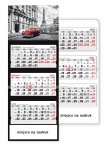 Kalendarz trójdzielny 2021 Paryż