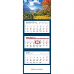 Kalendarz trójdzielny 2025 Jesień