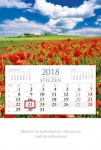 Kalendarz jednodzielny 2018 Horyzont