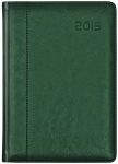 kalendarz książkowy z registrami dzienny format A4 zielony nr 37