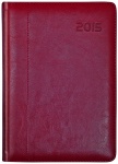 kalendarz książkowy z registrami dzienny format A4 bordowy nr 45