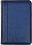 kalendarz książkowy z registrami dzienny format A4 niebieski nr 47