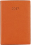 kalendarz książkowy tygodniowy A6 pomarańczowy