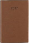 kalendarz książkowy tygodniowy A6 j.brązowy