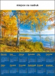 Kalendarz planszowy 2018 Barwy jesieni