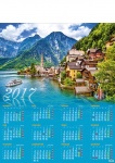 kalendarz ścienny A1 Alpejskie miasteczko