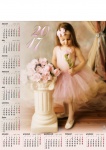 kalendarz ścienny A1 Mała baletnica