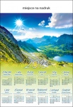 kalendarz ścienny B1 Tatrzańska panorama