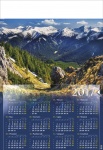 kalendarz ścienny B1 Tatrzański widok