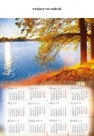 kalendarz ścienny B1 Złota jesień