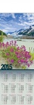 kalendarz ścienny paskowy Górskie kwiaty