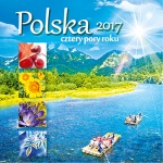 kalendarz wieloplanszowy 2017 Polska - cztery pory roku